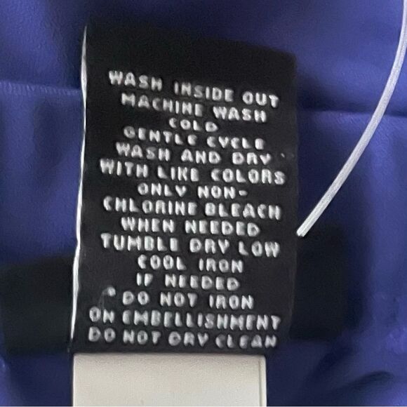 NWT Torrid One Piece Purple Bandeau Jeweled Swimsuit Dress Womens Plus Size 5 XL - Picture 6 of 7